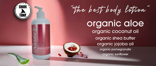 Best Organic Body Lotion | Organic Coconut Oil, Shea Butter, Aloe Vera, & More