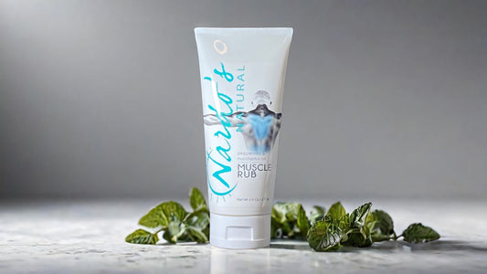 Nardo's Natural Muscle Rub - Soothing Muscles infused cooling peppermint & eucalyptus