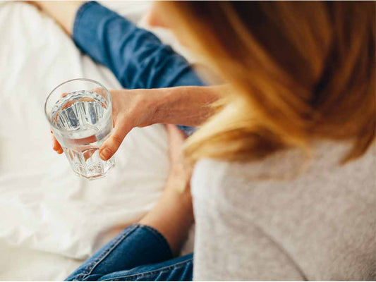 Hydration is essential—inside and out