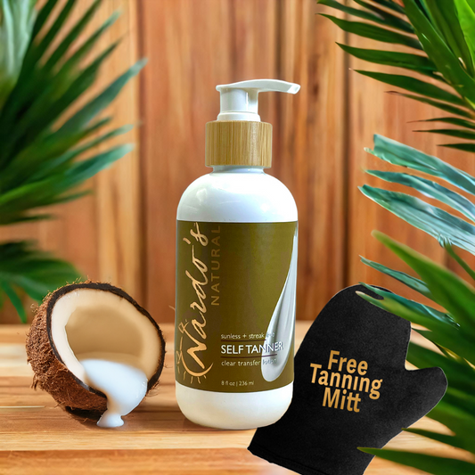 Self Tan Sunless Tanning Lotion DHA All Natural Instant Tanner