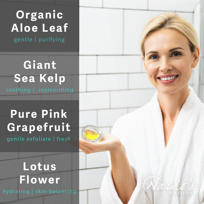 Facial Cleanser | Pink Grapefruit & Aloe Gel