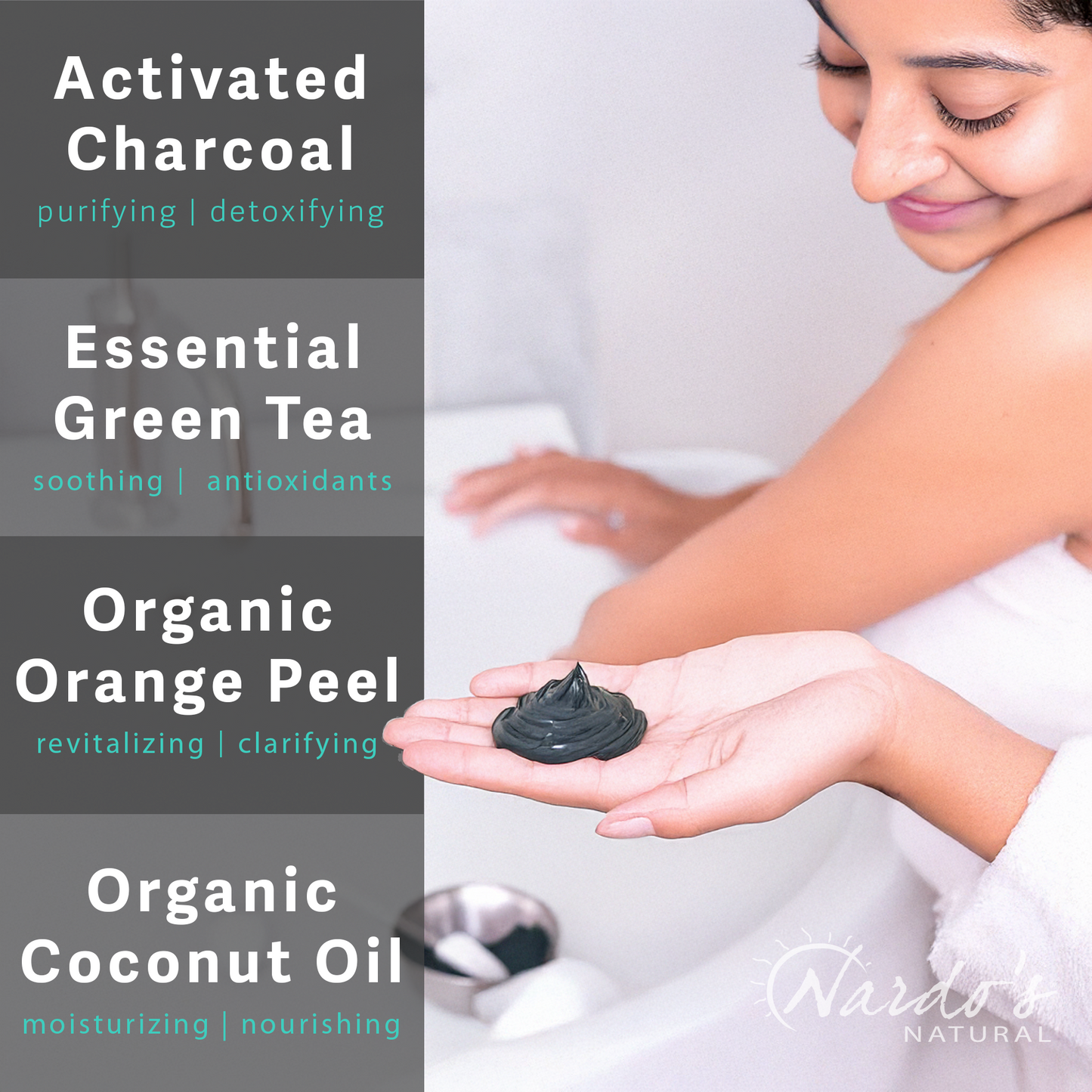 Facial Cleanser | Charcoal & Green Tea